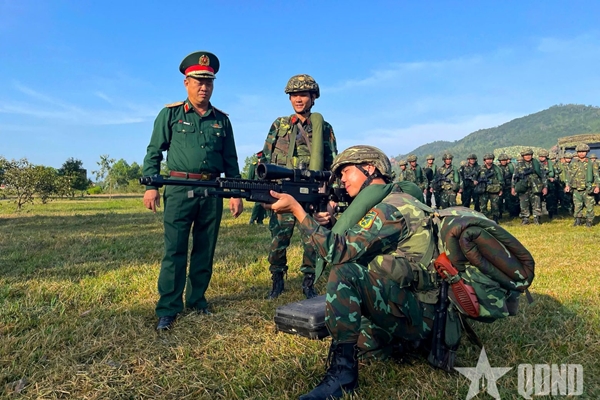 Quân khu 5 báo động kiểm tra trực sẵn sàng chiến đấu dịp Tết